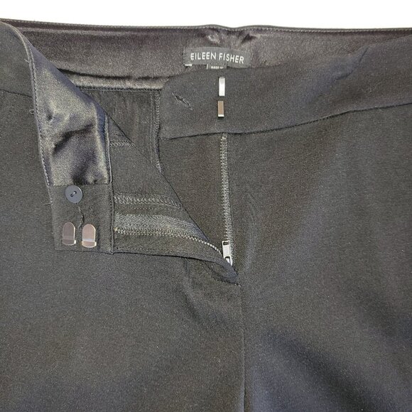 Eileen Fisher Pants Wide Leg Cropped Stretch Fabric Women's Size XS F161P - Picture 12 of 12